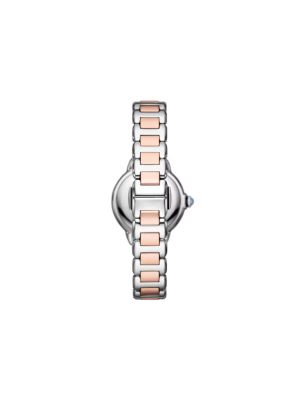 Emporio Armani Ladies' Blue Dial & Two Tone Bracelet Watch
