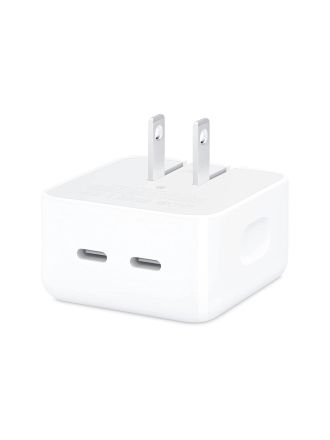 Apple 35W Dual USB-C Port Compact Power Adapter