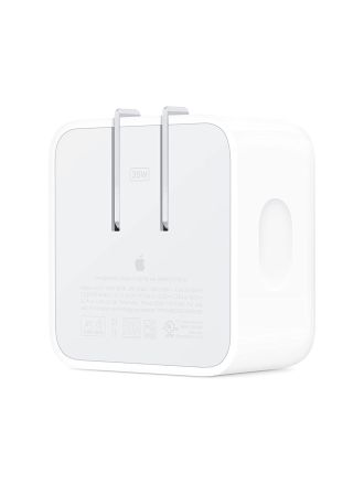 Apple 35W Dual USB-C Port Compact Power Adapter