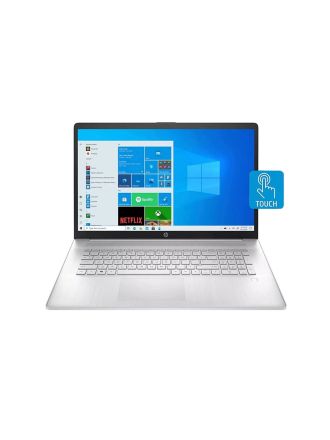 2022 HP Pavilion 17 Laptop, 17.3" HD+ Touch Display, AMD Ryzen3 3250U Processor, 16 GB RAM, 256 GB SSD, WiFi, Webcam, Long Battery Life, Windows 10 + One Year of Office365, Silver (Latest Model)