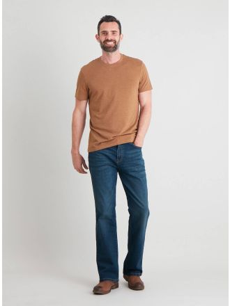 Grey Straight Fit Ultimate Comfort Jeans
