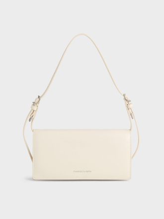 Sloane Long Wallet - Cream
