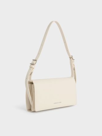 Sloane Long Wallet - Cream