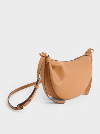 Calla Half-Moon Bag - Toffee