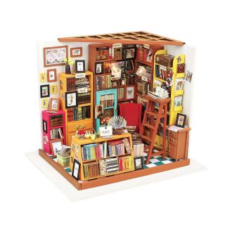 Rolife Miniature Dollhouse-DIY Wooden House Kit-3D House Puzzle Model-Creative Room Decorations with Furniture,Best Birthday Gift