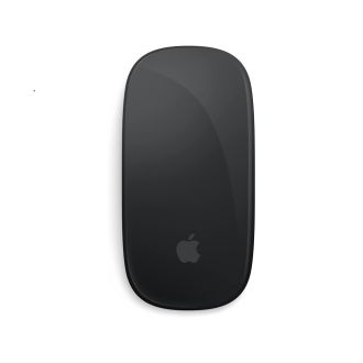 Apple Magic Mouse (Wireless, Rechargable) - Black Multi-Touch Surface