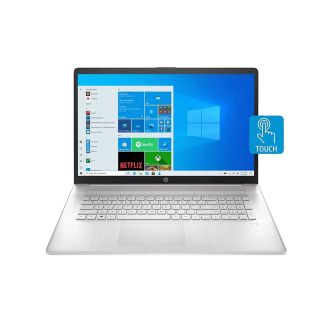 2022 HP Pavilion 17 Laptop, 17.3" HD+ Touch Display, AMD Ryzen3 3250U Processor, 16 GB RAM, 256 GB SSD, WiFi, Webcam, Long Battery Life, Windows 10 + One Year of Office365, Silver (Latest Model)