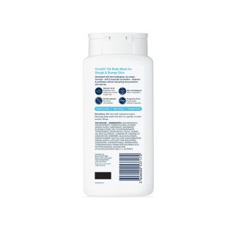 CeraVe Body Wash with Salicylic Acid, Fragrance Free Body Wash to Exfoliate Rough and Bumpy Skin, Allergy Tested, 10 Ounce