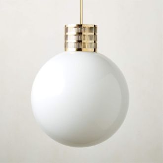 Givoni Polished Brass Pendant Light