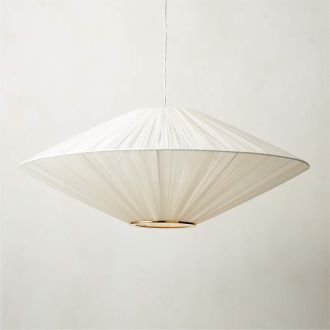Goldie Nylon-Wrapped Pendant Light