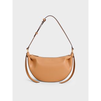 Calla Half-Moon Bag - Toffee