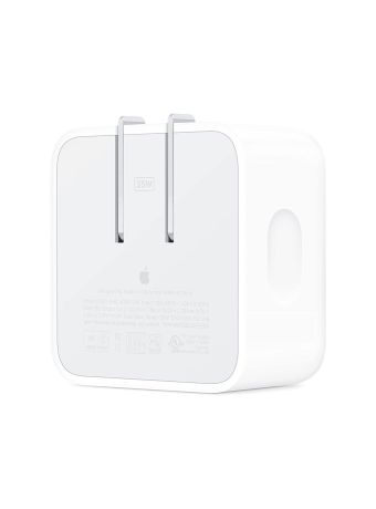 Apple 35W Dual USB-C Port Compact Power Adapter
