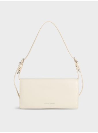 Sloane Long Wallet - Cream