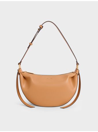 Calla Half-Moon Bag - Toffee