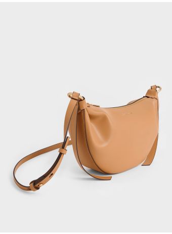 Calla Half-Moon Bag - Toffee