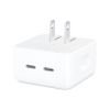 Apple 35W Dual USB-C Port Compact Power Adapter