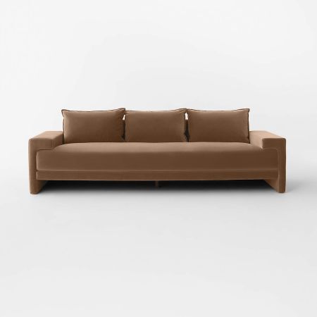 Camden Rye Velvet Sofa
