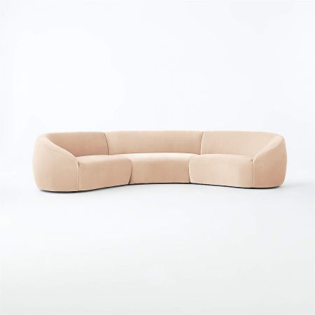 Roma 3-Piece Sectional Sofa