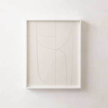 Alliance II Unmatted with White Gallery Frame 16"x20"