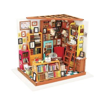Rolife Miniature Dollhouse-DIY Wooden House Kit-3D House Puzzle Model-Creative Room Decorations with Furniture,Best Birthday Gift