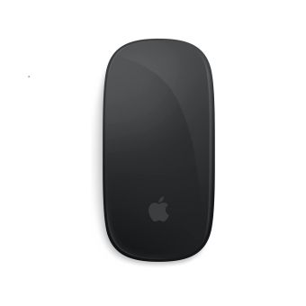 Apple Magic Mouse (Wireless, Rechargable) - Black Multi-Touch Surface