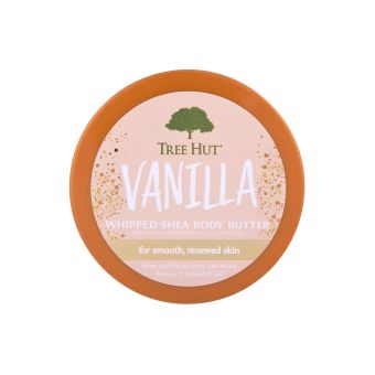 Tree Hut Vanilla Whipped Shea Body Butter Long-lasting Hydration Leaves Skin Feeling Soft & Moisturized