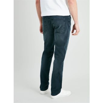 Sand Twill Straight Leg Jeans With Stretch