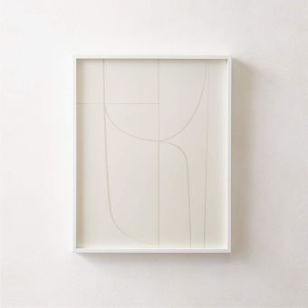 Alliance II Unmatted with White Gallery Frame 16"x20"