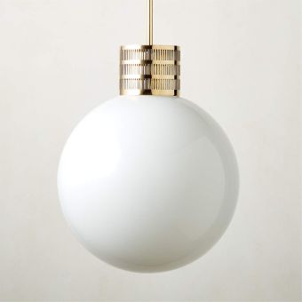 Givoni Polished Brass Pendant Light