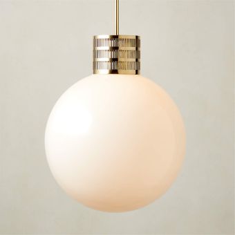 Givoni Polished Brass Pendant Light
