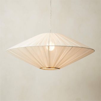 Goldie Nylon-Wrapped Pendant Light