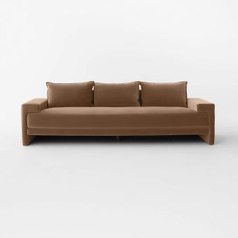 Camden Rye Velvet Sofa