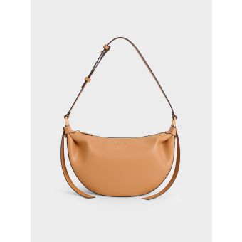 Calla Half-Moon Bag - Toffee