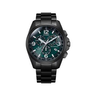 Citizen Eco-Drive Promaster Black IP Bracelet Watch