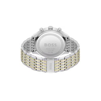 BOSS Gregor Men's Green Dial & Two Tone Bracelet Watch